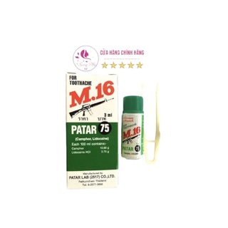 Dầu giảm sâu răng patar m16 thái lan 3ml