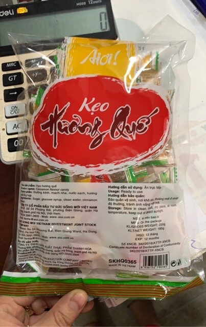 Kẹo Hương Quế Ai Ơi Gói 200g