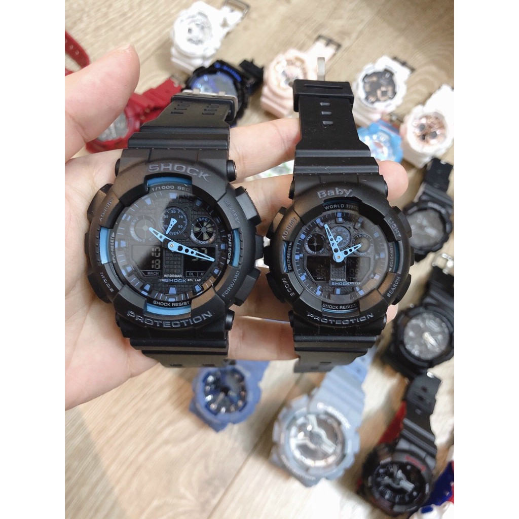 Đồng hồ thể thao đôi nam nữ Shock GA dáng thể thao chống sốc  nhiều mẫu lựa chọn | BigBuy360 - bigbuy360.vn