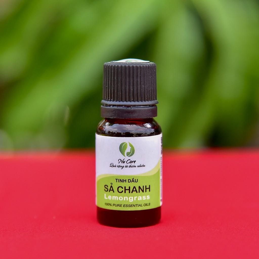 Tinh Dầu Sả Chanh Nguyên Chất an toàn cho mẹ và bé 10ml xông phòng, xông hương, đuổi muỗi, khử mùi NuCare