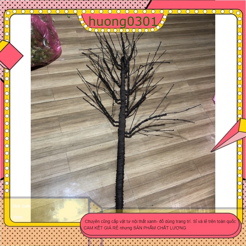 Thân cây giả - thân cây đào giả dài140 cm