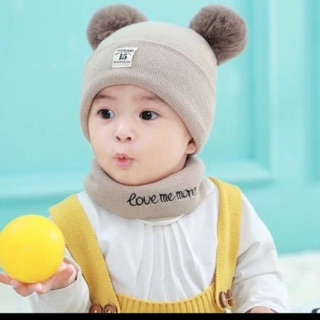 Bộ khăn mũ cho bé trai bé gái