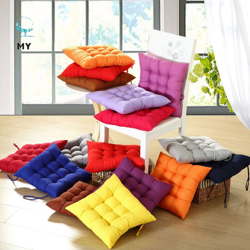 Đệm lót ghế ngồi bằng cotton polyester kích thước 40*40cm tiện lợi