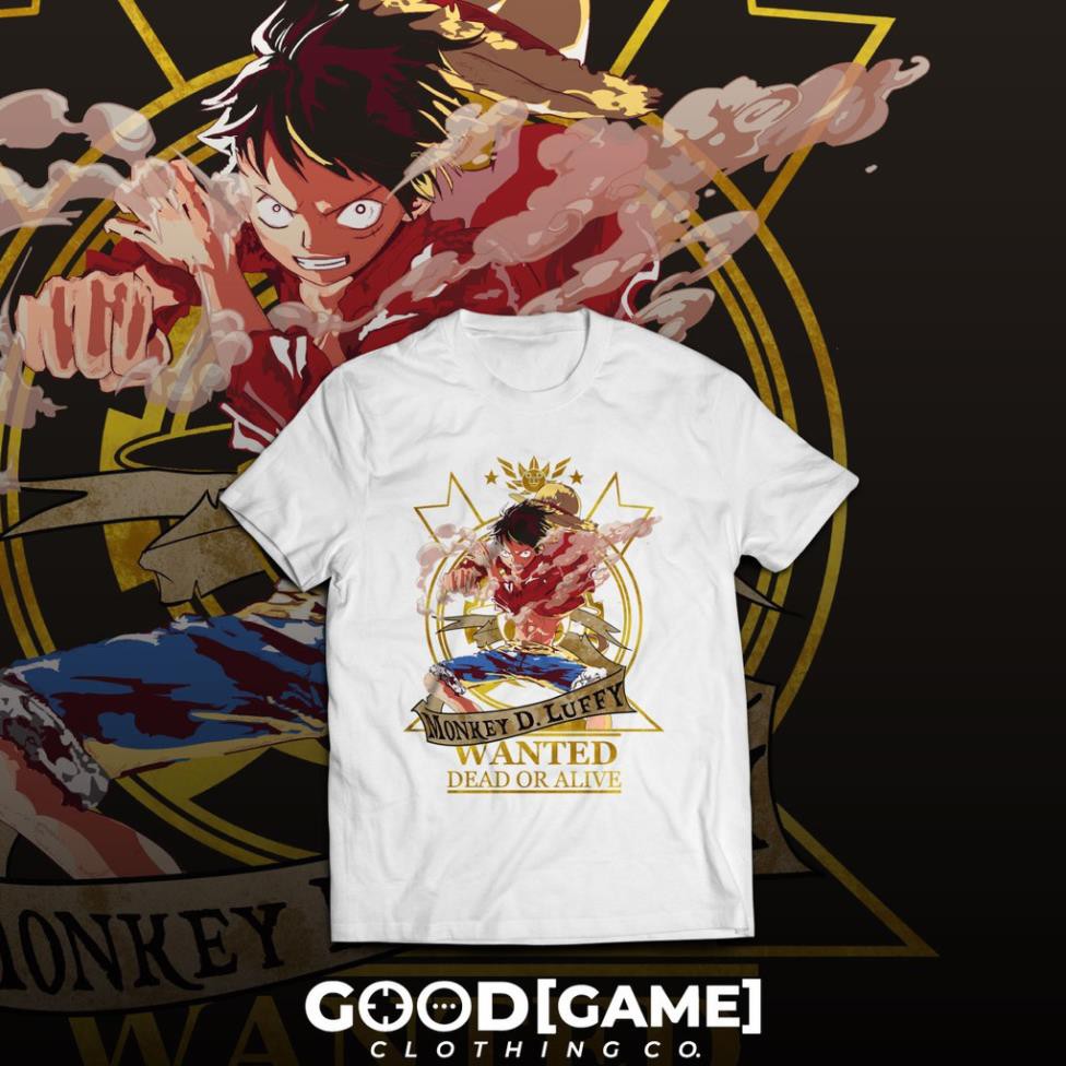 Mẫu áo thun One Piece Anime Luffy Gear 2 Polyester đẹp cực chất