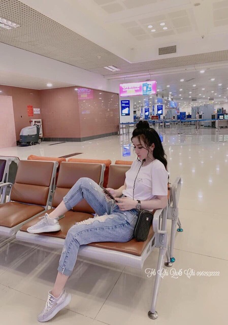 Quần baggy rách to new [ kèm ảnh thật ]