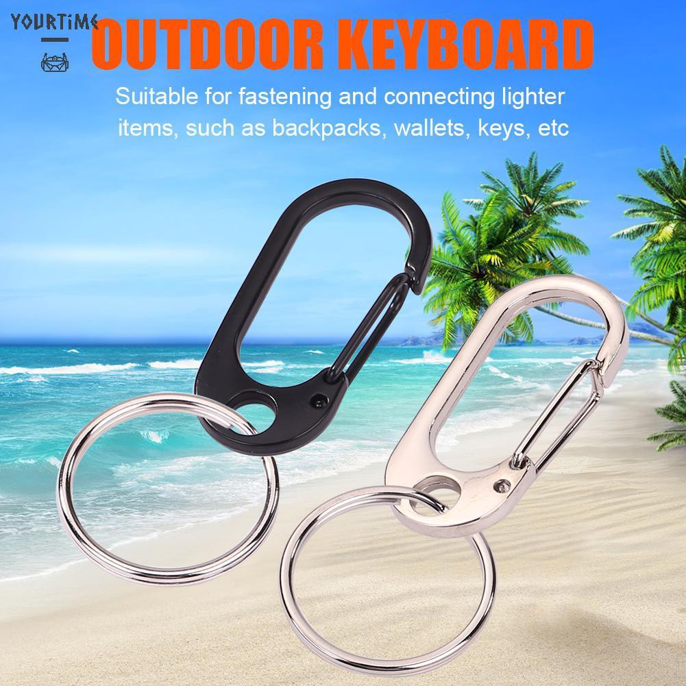 Móc Khóa Sinh Tồn Đa Năng Bằng Hợp Kim Kẽm