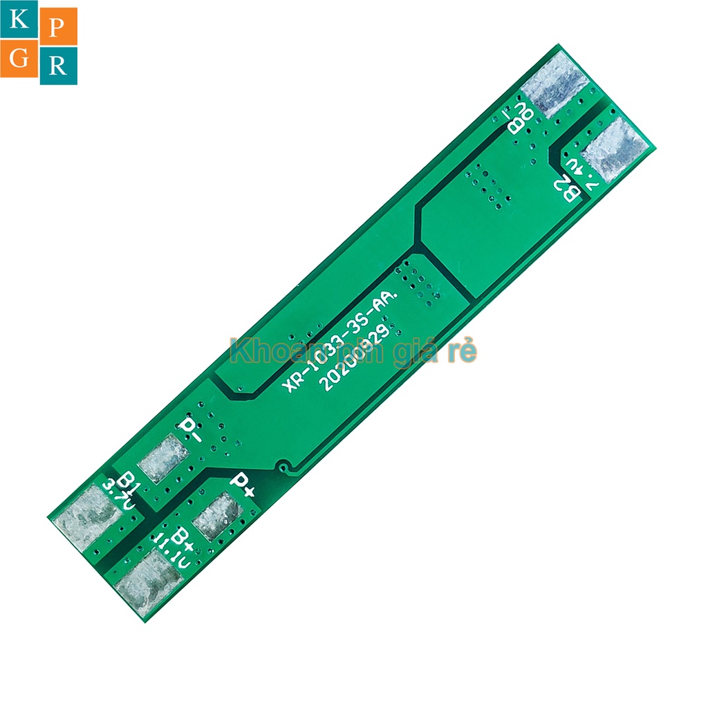 KPGR Mạch 3S 12V 5A bảo vệ pin Li-ion 3.7V