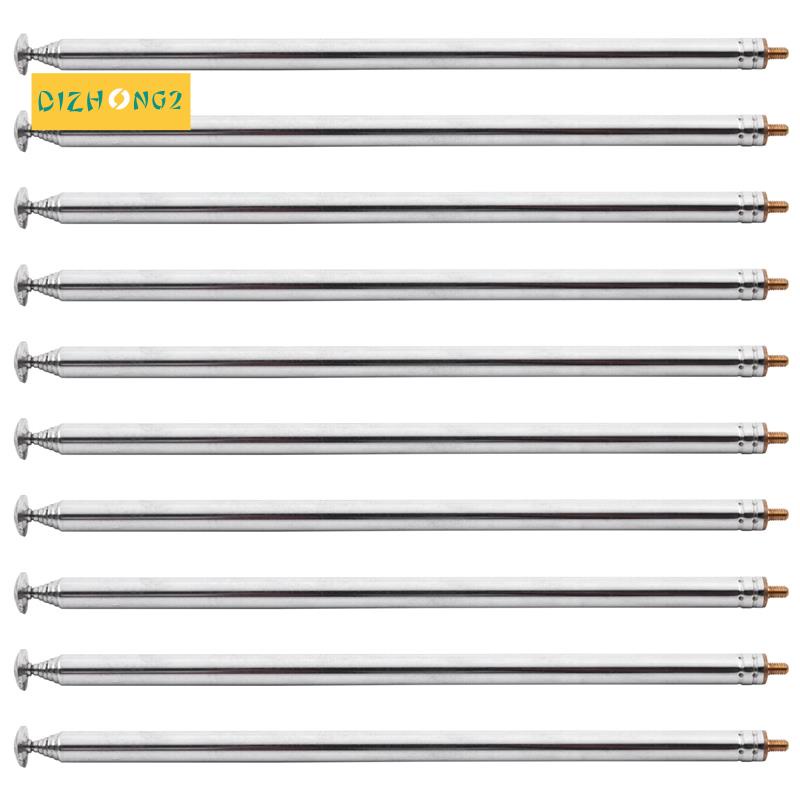 10 Chiếc 98cm 38.5 inch 7 Phần Ăng Ten Kính Thiên Văn Thay Thế Cho Đài FM TV