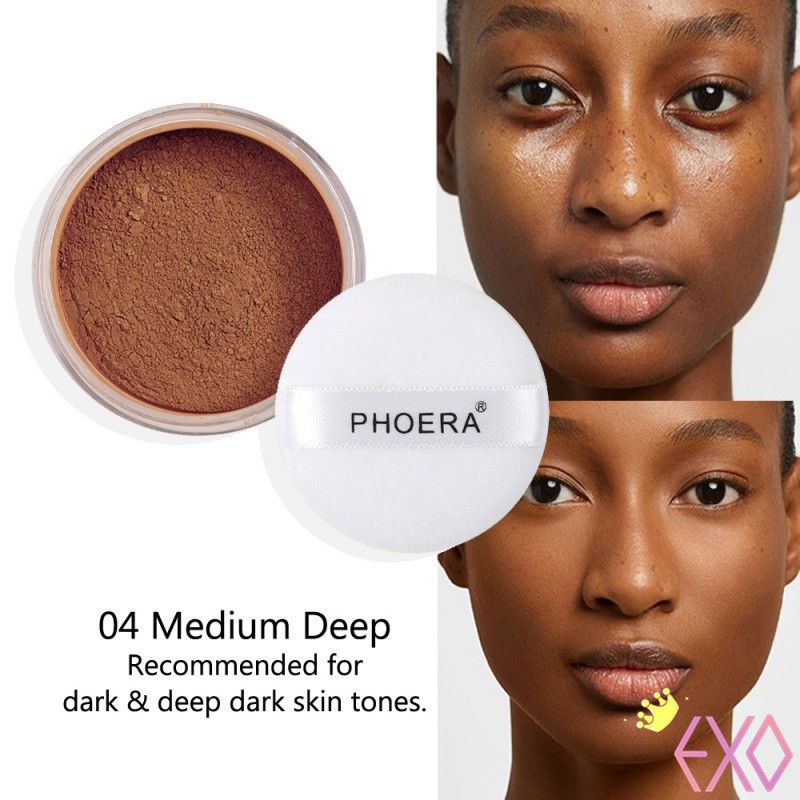 [Hàng mới về] Phấn phủ kiềm dầu làm sáng da và che phủ mụn Phoera | BigBuy360 - bigbuy360.vn