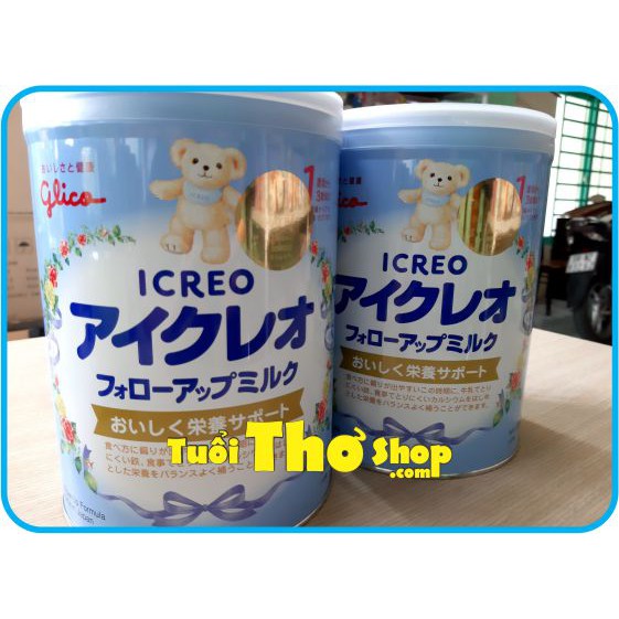 [DATE T08/22] Sữa Glico Icreo bước 1 nội địa Nhật 820G cho Bé 9 đến 36 tháng - Tuổi Thơ Shop