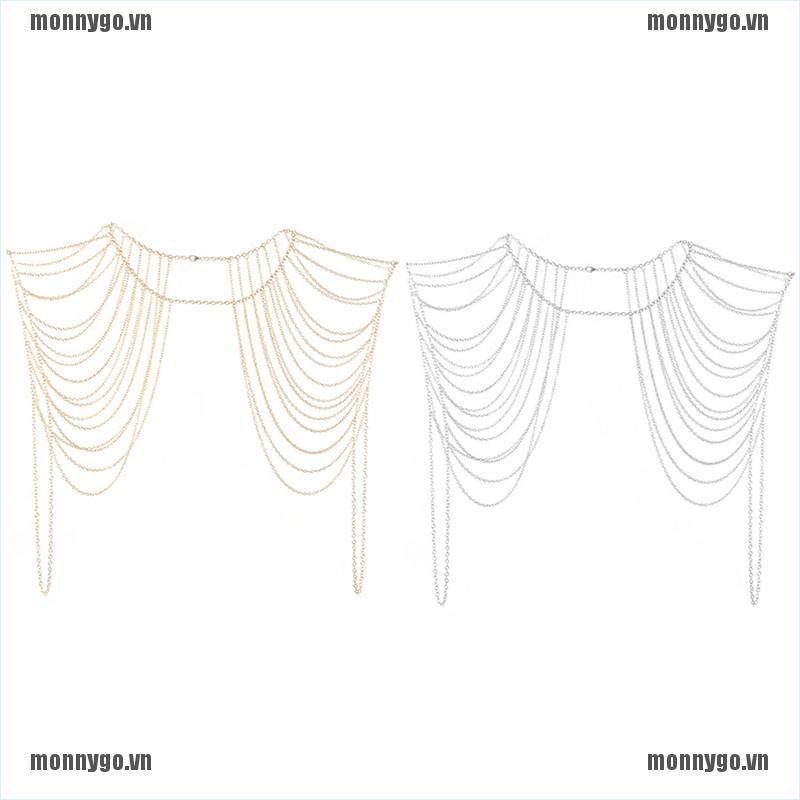 [COD+monnygo]Style Fashion Sexy Body Women Jewelry Tassels Link Body Should | BigBuy360 - bigbuy360.vn