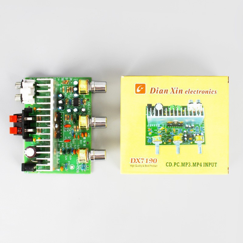 Mạch khuyếch đại công suất BTL 2.0 Sử dụng IC AN 7190, Nguồn 12V, Công suất 30W Dùng độ loa kéo, karaoke .v.v...