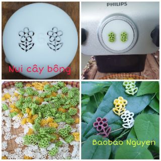 Khuôn nui hình cây bông dùng cho máy làm mì Philips (chỉ sử dụng được khi có máy Philips)