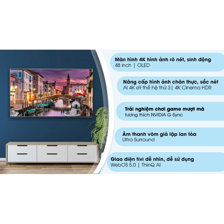 Tivi OLED LG 4K 48 inch 48CXPTA | BigBuy360 - bigbuy360.vn