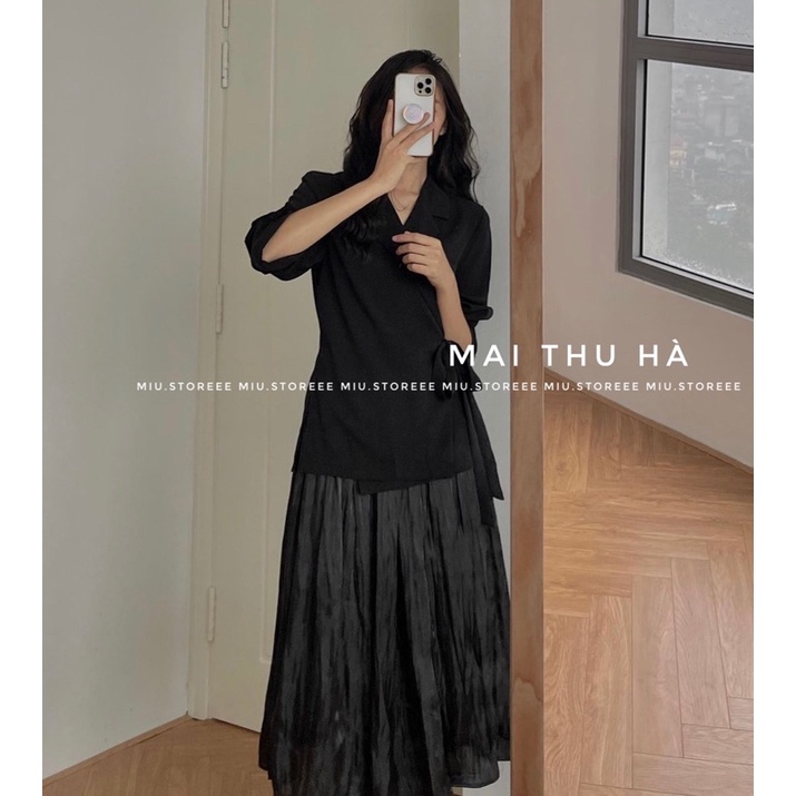 [ẢNH THẬT] ÁO VEST BUỘC ĐAI NƠ CHÉO | BigBuy360 - bigbuy360.vn