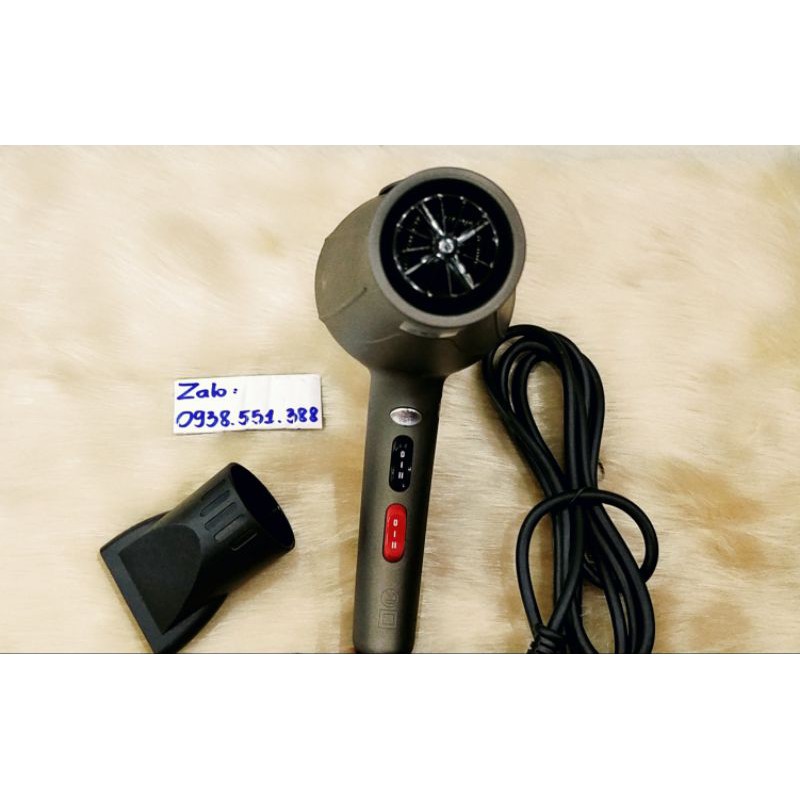 Máy sấy tóc công suất siêu mạnh BARBERWELL 858 2300W chuyên dụng cho salon