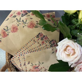 Giấy viết thư kraft Vintage