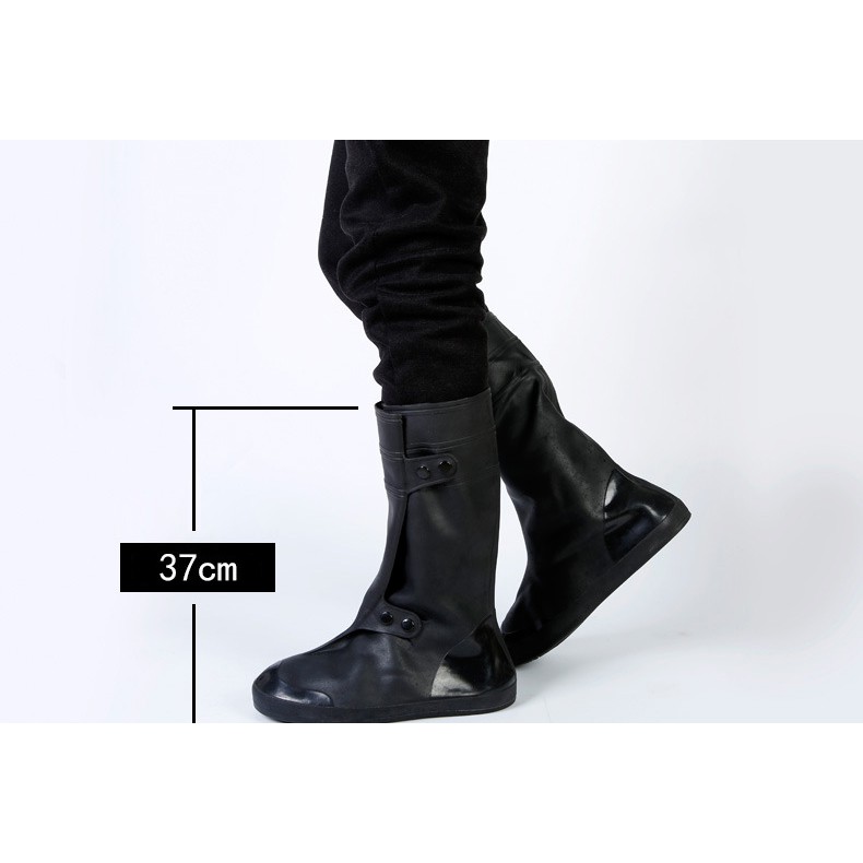 Ủng bọc giày đi mưa chống nước cao cấp, chất liệu Cao Su dẻo (Rainproof Shoe Cover)