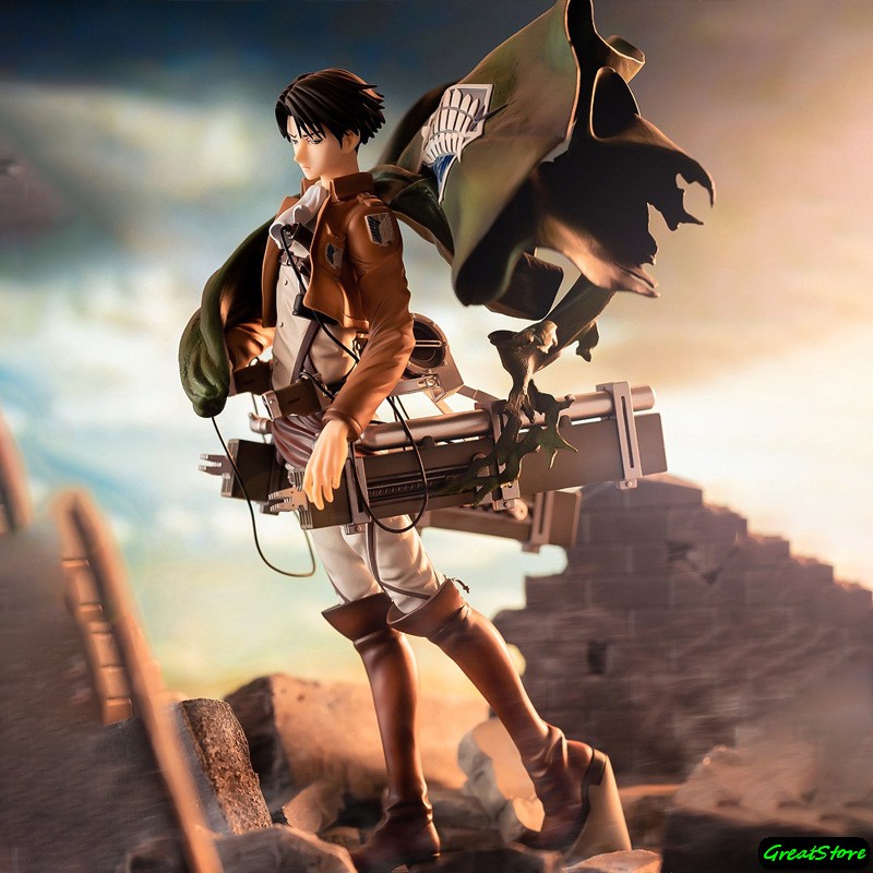 Mô hình nhân vật Levi trong Attack on Titan Levi Ackerman Max Figure 26cm