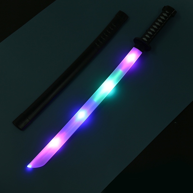Kiếm phát sáng, kiếm Nhật Katana dài 68cm, có vỏ + đèn+ âm thanh