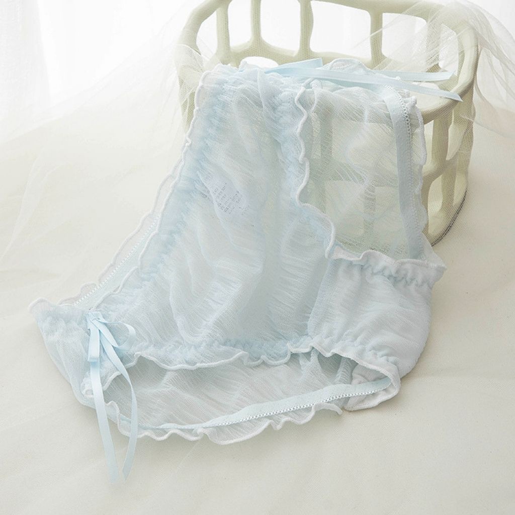 Quần lót nữ ren tôn dáng đính nơ 2 bên sexy điệu đà gợi cảm DOPICO L4683