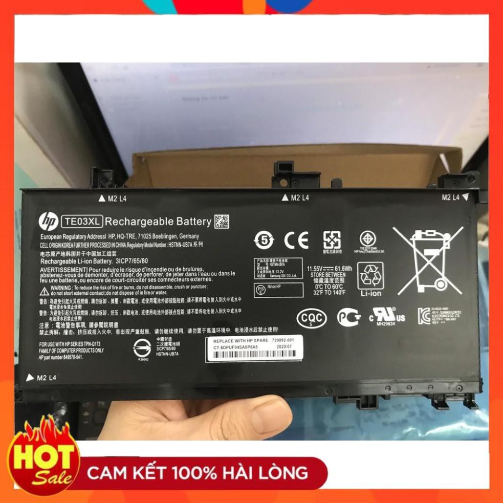 [Mã 153ELSALE2 giảm 7% đơn 300K]  HÀNG ZIN  [Pin Zin] HP Pavilion 15-BC 15-AX TE03XL Original
