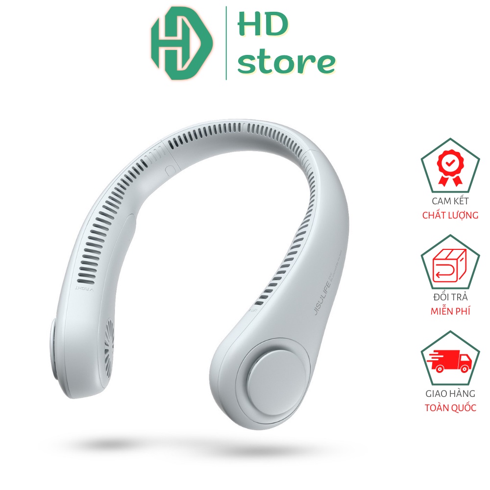⚡ BH 1 ĐỔI 1 ⚡ Quạt đeo cổ mini không cánh dung lượng pin lớn 3000mAh mẫu mới nhất