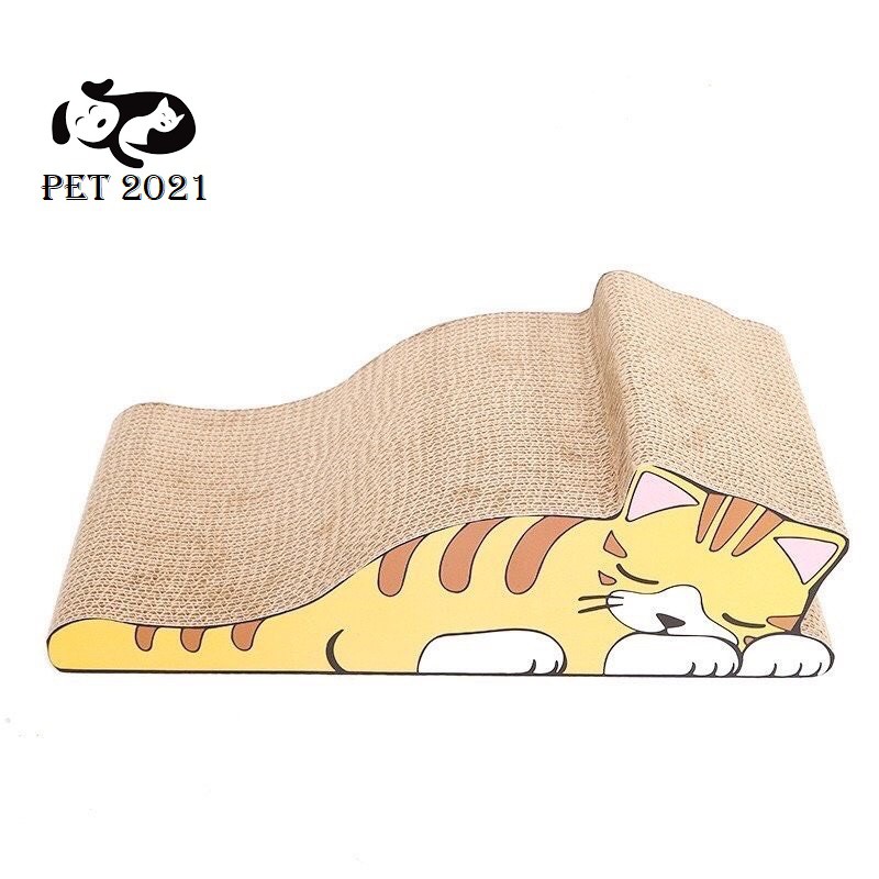 Bàn Cào Móng Hình Con Mèo - Bàn Cào Móng Cho Mèo ( Kèm Catnip)