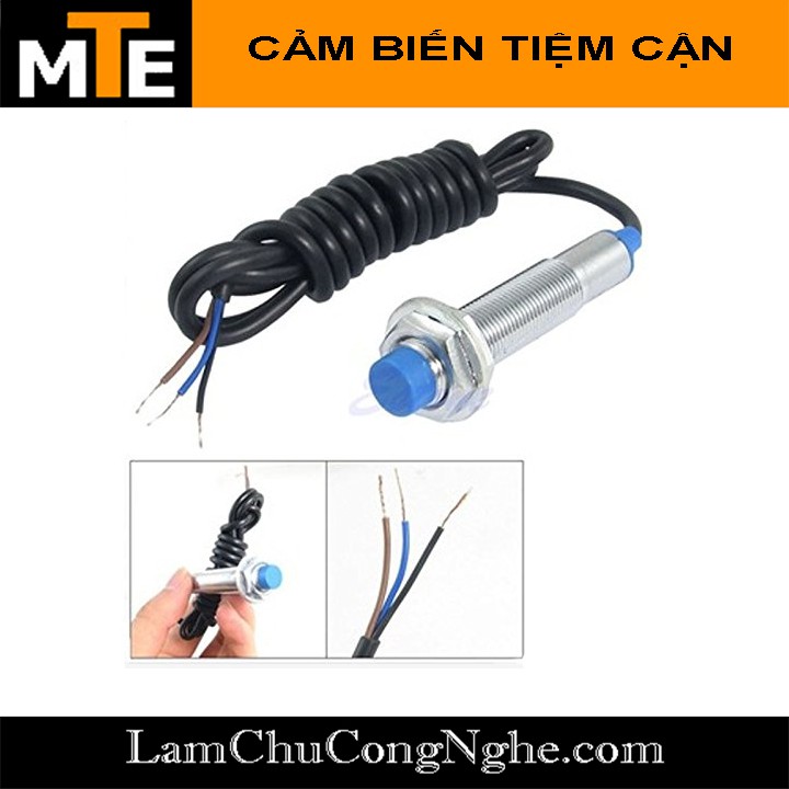 Cảm biến tiệm cận phát hiện kim loại LJ12A3 NPN &amp; PNP