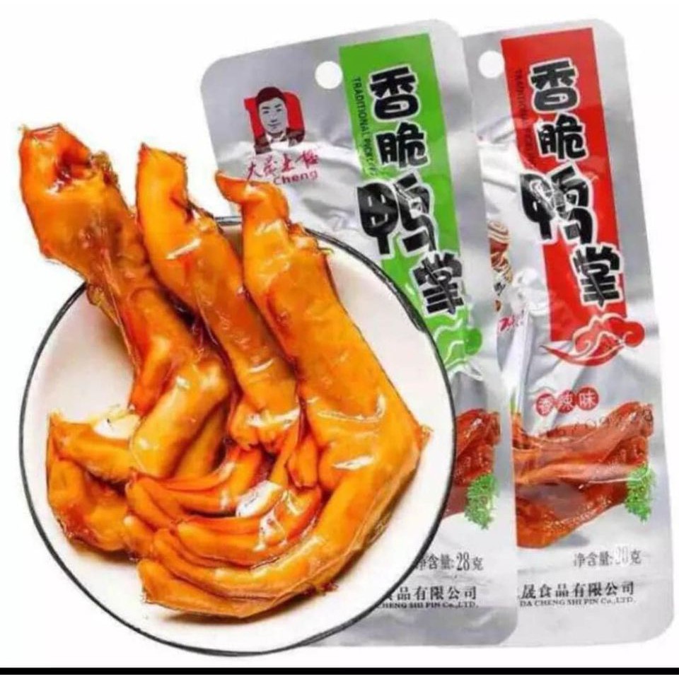 [Mã 267FMCGSALE giảm 8% đơn 500K] CHÂN VỊT CAY DA CHENG LOẠI TO 31.8G ❤️ | BigBuy360 - bigbuy360.vn