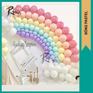 Set 10 bóng pastel size 10in (26cm) siêu đẹp