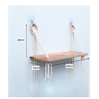 Kệ gỗ treo tường