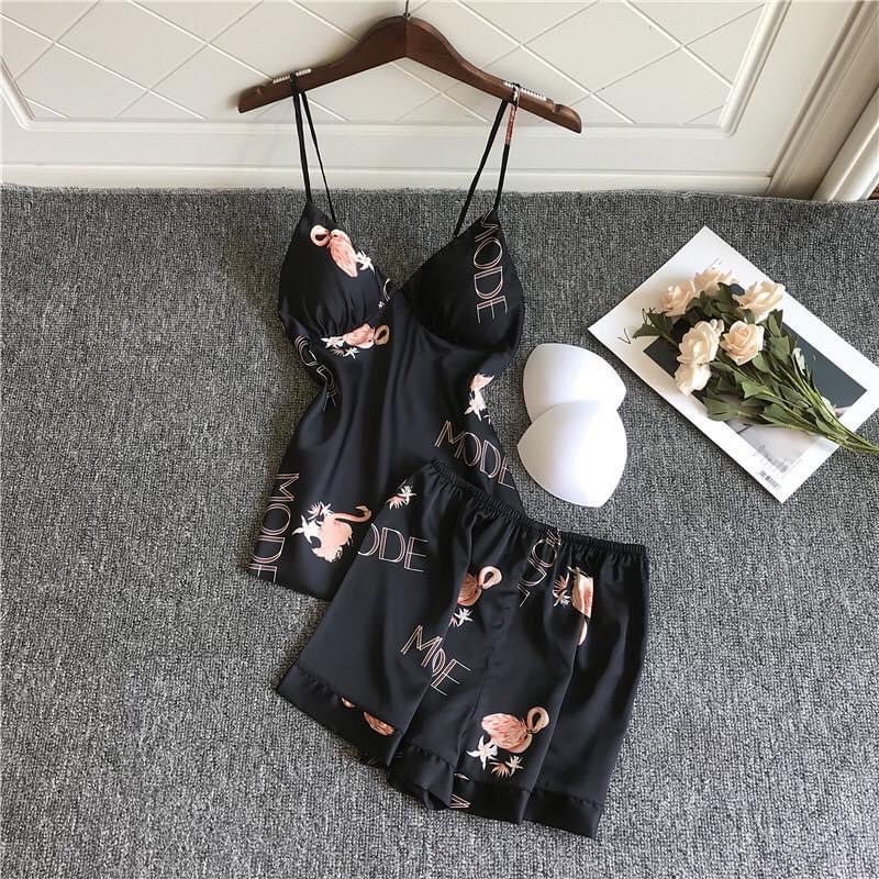 Váy bộ lụa hạc
