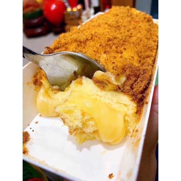 Bông lan cuộn gà