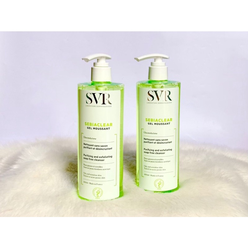 Sữa Rửa Mặt SVR Sebiaclear Gel Moussant 400ml Gel Rửa Mặt SVR Pháp | BigBuy360 - bigbuy360.vn