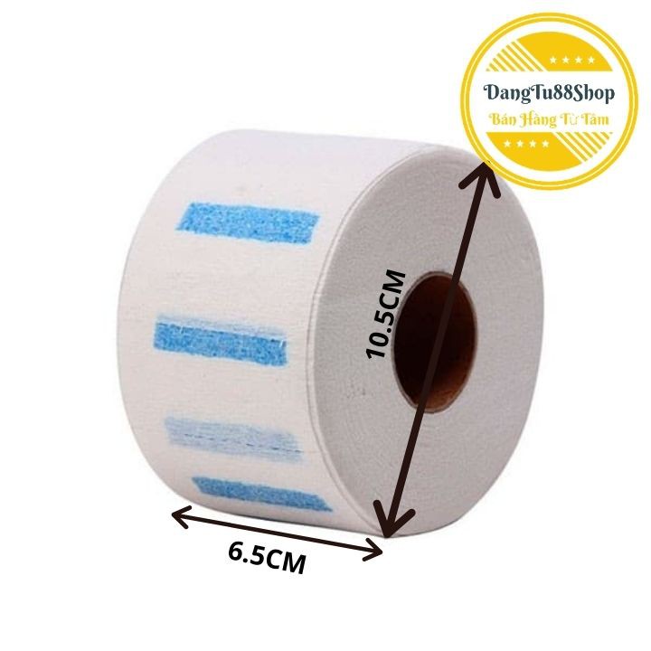 Giấy Quấn Cổ Khi Cắt Tóc - 1 Cuộn[Dùng Cho Tiệm Tóc -Spa]