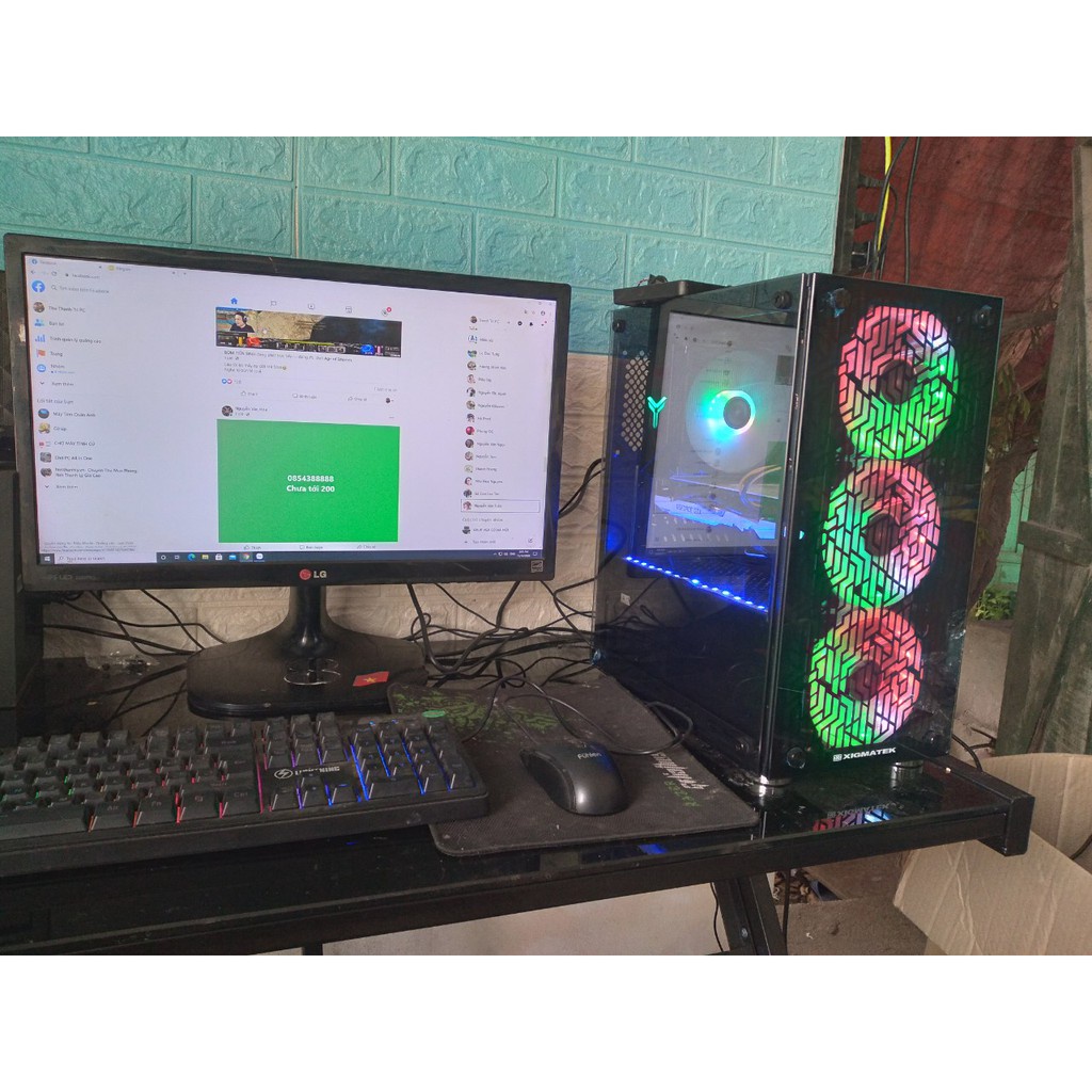 [người bán địa phương] Bộ Máy Tính I5 Ram 8g Ssd 160g VGA 630 2g kèm màn 24  chơi mượt mọi game Liên minh, fifa 4, csgo | BigBuy360 - bigbuy360.vn