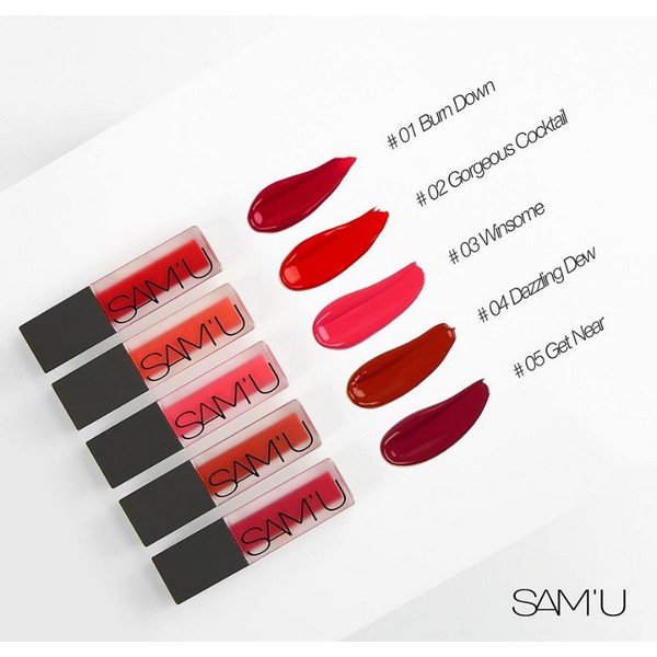 Son kem SAM’U Fluid Matte Lip Tint | BigBuy360 - bigbuy360.vn