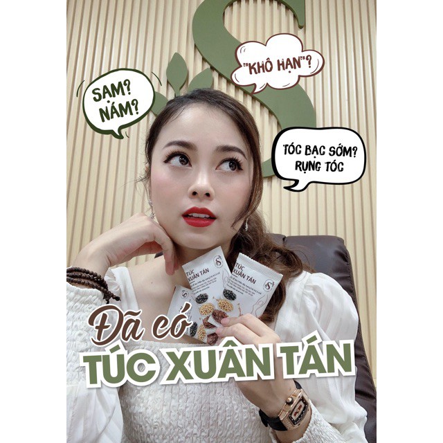 [Flash SALE] Túc Xuân Tán - Giảm Nám Sạm Da -Tăng Tiết Tố Nữ