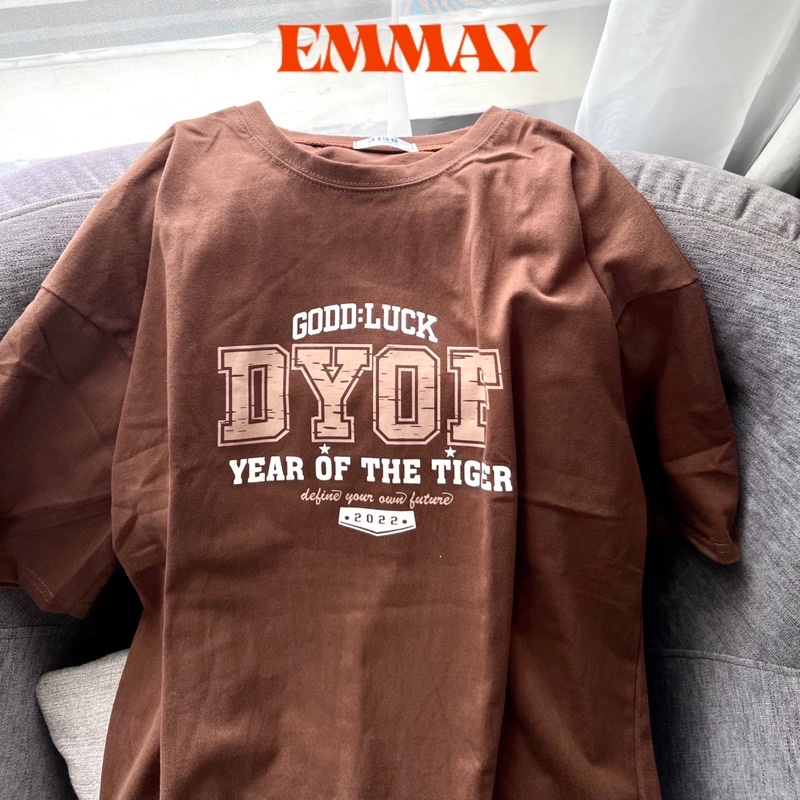 Áo phông nữ, áo thun nữ form rộng cotton cao cấp DYOF Freesize