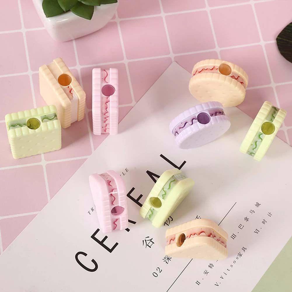 1 Dụng Cụ Gọt Bút Chì Hình Bánh Quy Sáng Tạo