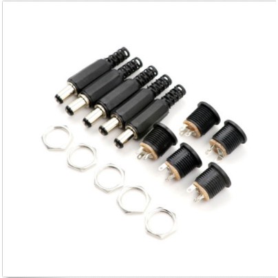 Bộ 20 Jack Cắm DC Chất Lượng Cao 10 5.5x2.1mm