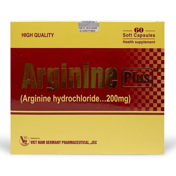 Arginine Plus – Hỗ trợ tăng cường chức năng gan, giải độc gan (Hộp 100 viên)