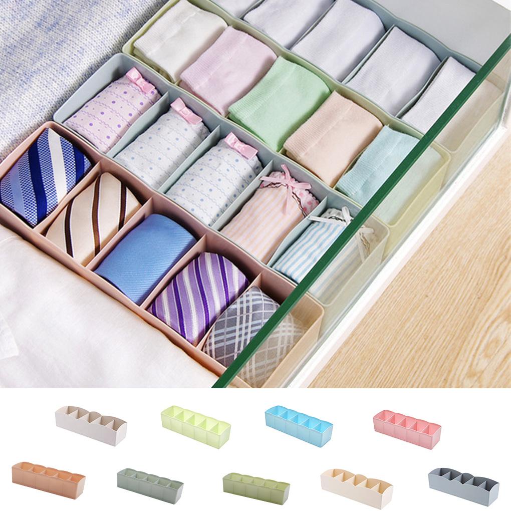 Hộp Đựng Đồ Lót / Vớ / Cà Vạt Chia Ngăn Tiện Dụng