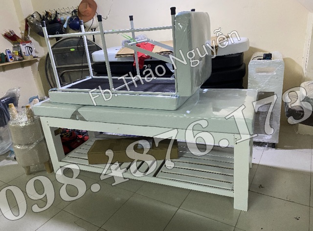 Giường Gội Gỗ 2in1