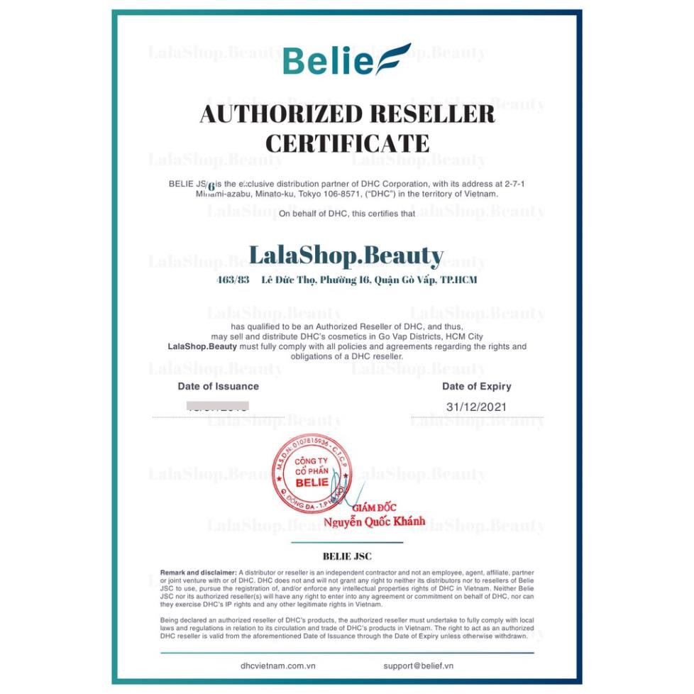 Viên uống Trắng da DHC Nhật Bản Adlay Extract | BigBuy360 - bigbuy360.vn