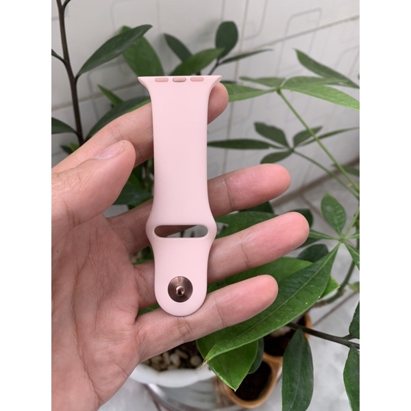 ⌚Mãnh chốt khoá size 40mm sport bands hồng( gồm chốt trắng, chốt vàng)
