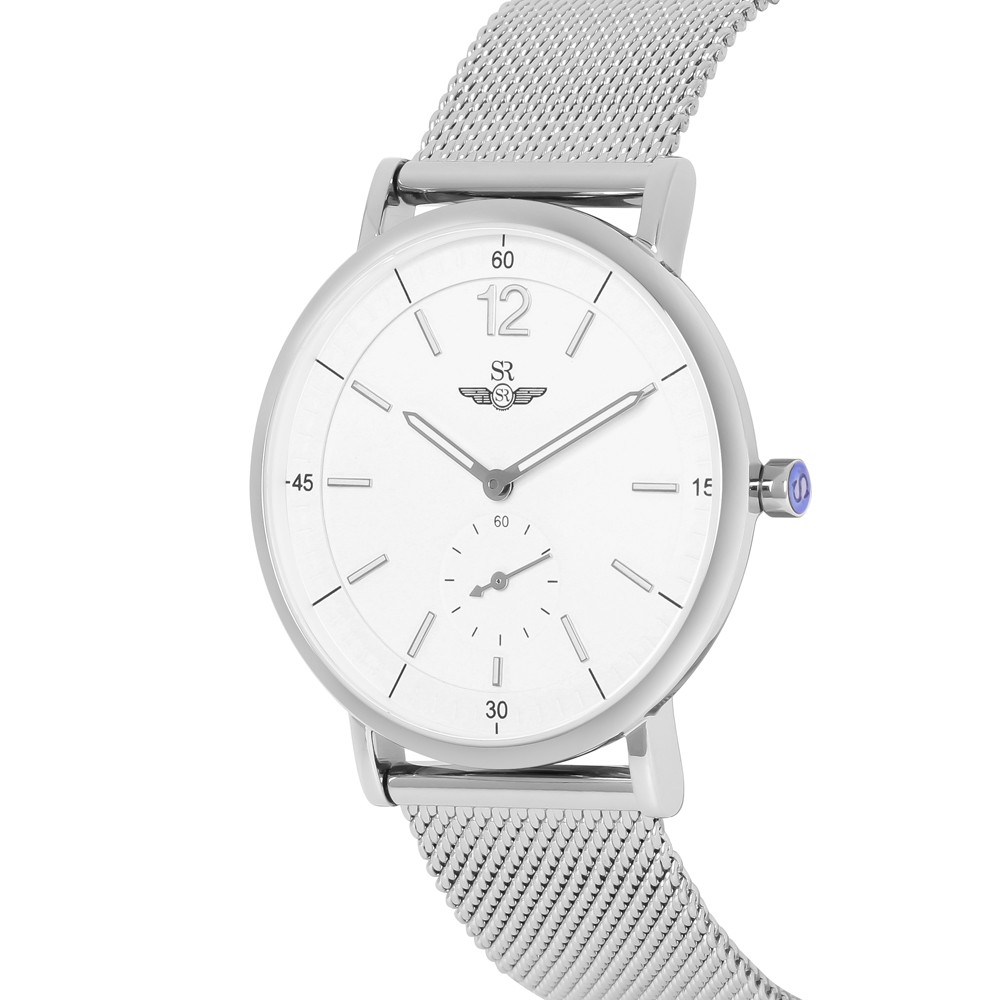Đồng hồ nam SRWATCH SG2087.1102 mặt kính trắng Sapphire Chống trầy chôngs nước kiểu