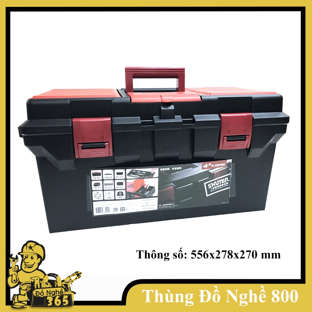 Thùng đựng đồ nghề bằng nhựa Top 800