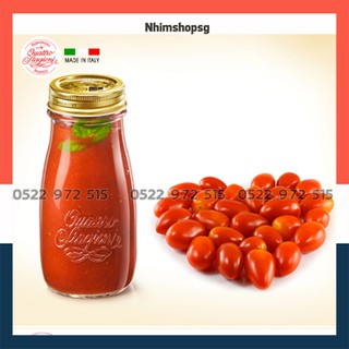 Chai đựng đựng nước ép, sữa hạt Quattro 400ml @365642 - Bormioli Rocco